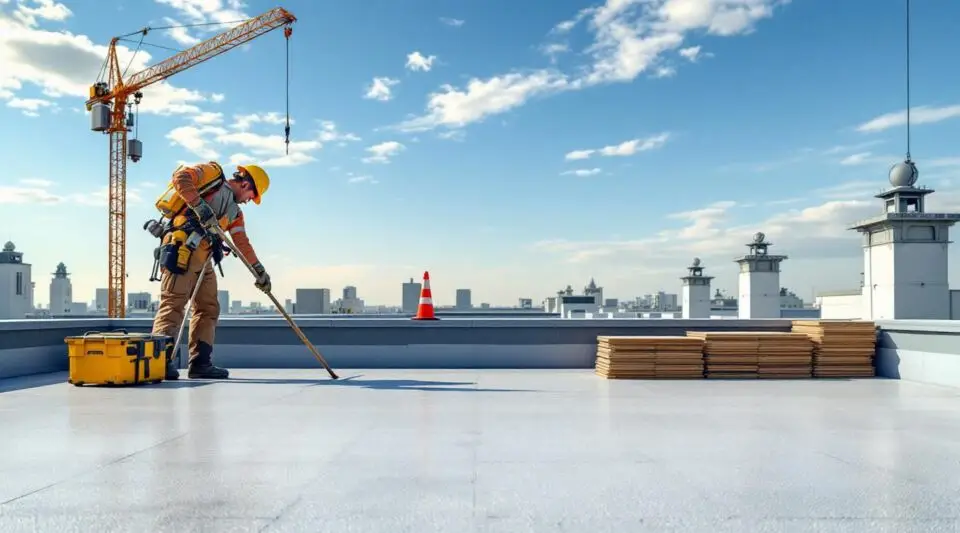 Flat Roof Installation